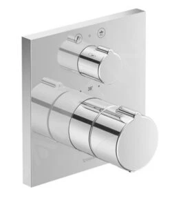 Duravit C.1 - Douchethermostaat Inbouw, Voor 2 Functies, Chroom C14200013010