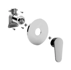 Paffoni Green - Inbouwkraan Met 1 Uitgang, Chroom GRBOX010CR