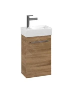 Villeroy & Boch Avento - Wastafelonderkast, 340x514x202 Mm, 1 Deur, Oak Kansas A87600RH