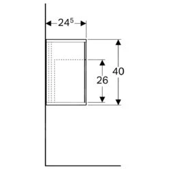 Geberit ICon Xs - Zijelement Met Opbergvak, 370x400x273 Mm, Glanzend Wit 840237000 6 Geberit ICon Xs - Zijelement Met Opbergvak, 370x400x273 Mm, Glanzend Wit 840237000 -Badkamer Luxe 7150dbad78c44489a9cb5385 1