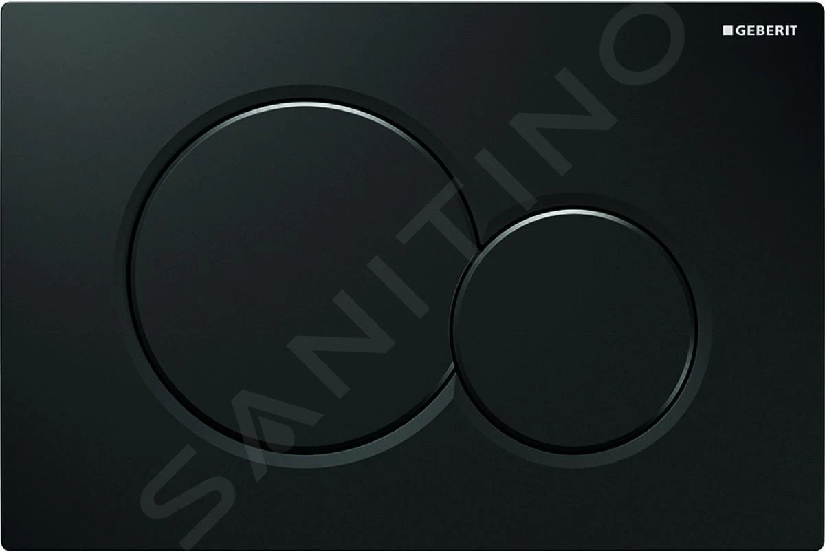 Geberit Sigma01 - Bedieningsplaat, Zwart 115.770.DW.5 1 Geberit Sigma01 - Bedieningsplaat, Zwart 115.770.DW.5