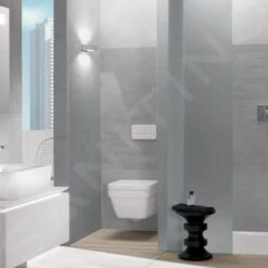 Villeroy & Boch Architectura - Wandcloset Met Softclose WC-zitting, DirectFlush, CeramicPlus, Alpine Wit 5685HRR1 10 Villeroy & Boch Architectura - Wandcloset Met Softclose WC-zitting, DirectFlush, CeramicPlus, Alpine Wit 5685HRR1 -Badkamer Luxe 71911cbd9ee7edfdc76a9709 1