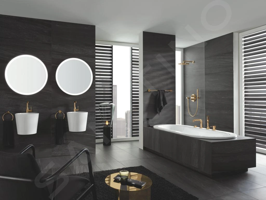 Grohe Essence - Badrandcombinatie, 4-gats, Cool Sunrise 19578GL1 3 Grohe Essence - Badrandcombinatie, 4-gats, Cool Sunrise 19578GL1 - Afbeelding 3