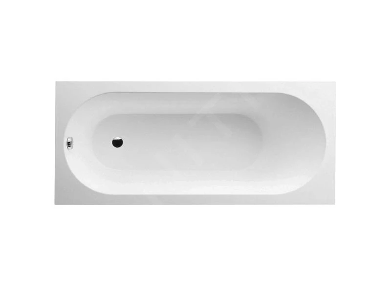Villeroy & Boch Oberon - Bad Solo 1800x800x470 Mm, Quaryl, Wit UBQ180OBE2V-01 3 Villeroy & Boch Oberon - Bad Solo 1800x800x470 Mm, Quaryl, Wit UBQ180OBE2V-01 - Afbeelding 3