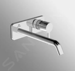 Ideal Standard Joy - Inbouw Wastafelkraan, Uitloop 220 Mm, Silver Storm A7381GN -Badkamer Luxe 73d9d64fdd4b7d5edea440bd