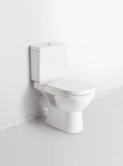 Villeroy & Boch O.novo - Staande Toiletpot, Afvoer Achteraan, DirectFlush, AntiBac, CeramicPlus, Alpine Wit 5661R0T2 -Badkamer Luxe 74254d1b2b3a69644fe65b40