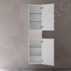 Keuco Stageline - Hoge Kast, 400x1800x360 Mm, 2 Deuren, Scharnieren Rechts, Wit 32831300002 -Badkamer Luxe 746635bcf331a19bce3b21ff 1