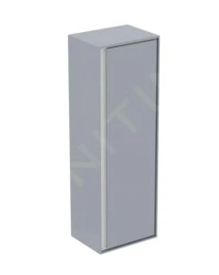 Ideal Standard Connect Air - Hoge Kast 400x300x1200 Mm, Glanzend Licht Grijs/mat Wit E0834EQ