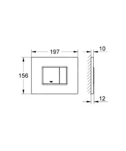 Grohe Skate Cosmopolitan - Bedieningsplaat, Cool Sunrise 38732GL0 7 Grohe Skate Cosmopolitan - Bedieningsplaat, Cool Sunrise 38732GL0 -Badkamer Luxe 75241efd3ce5d93cd4a27f19 2