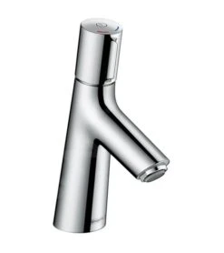 Hansgrohe Talis Select S - Wastafelkraan 80, Drukknopbediening, Chroom 72041000
