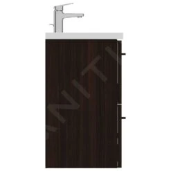 Ideal Standard I.Life S - Wastafelonderkast, 800x375x630 Mm, 2 Laden, Coffee Eiken T5295NW -Badkamer Luxe 75e66d8226f0818a67fd5712 1