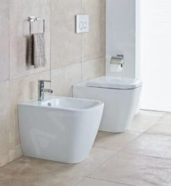 Duravit Happy D.2 - Staande Bidet, Alpine Wit 2159090000 -Badkamer Luxe 7604cfa9e9dd905f75b0e161
