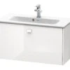 Duravit Brioso - Compact Wastafelonderkast 442x820x389 Mm, 1 Lade, Glans Wit BR401102222