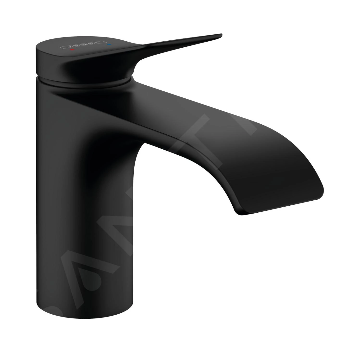 Hansgrohe Vivenis - Wastafelkraan 80, Incl. Afvoergarnituur, EcoSmart, Mat Zwart 75010670 1 Hansgrohe Vivenis - Wastafelkraan 80, Incl. Afvoergarnituur, EcoSmart, Mat Zwart 75010670