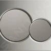 Geberit Sigma01 - Bedieningsplaat, Glanzend Chroom/mat Chroom 115.770.KA.5