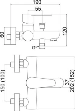 Novaservis Titania Fresh - Opbouw Badkraan, Chroom 96024/1,0 -Badkamer Luxe 775b068e13de53a1285c7168