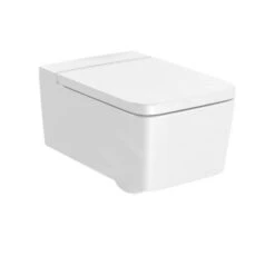 Roca Inspira - Hangend Toilet, Rimless, Wit A346537000