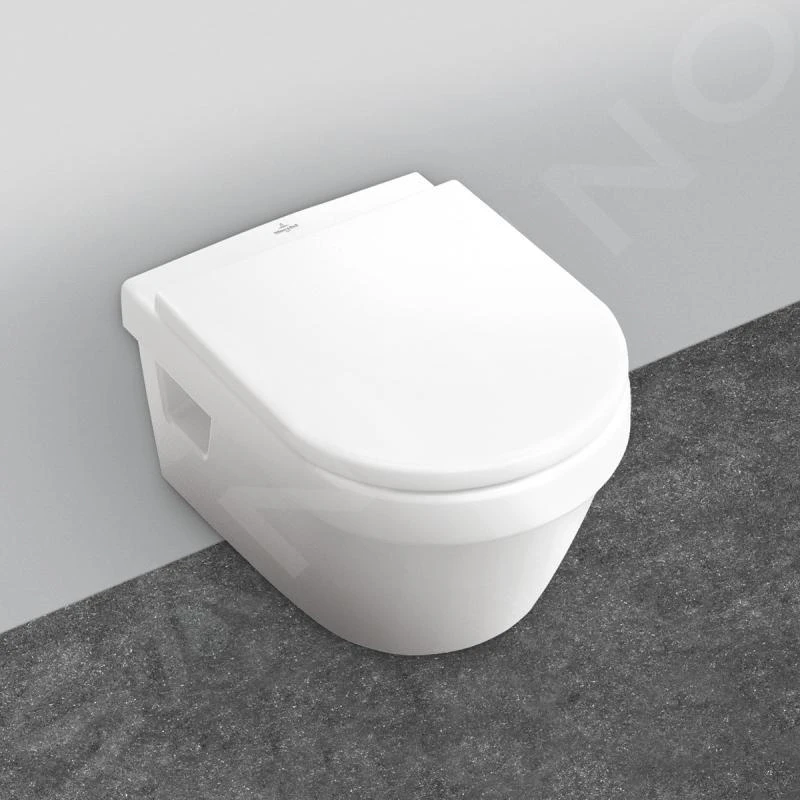 Geberit Kombifix - Inbouwreservoir Voor Hangend Toilet Met SIGMA01 Bedieningsknop, Glanzend Chroom + Villeroy Boch - Hangend Toilet En Wc-bril, DirectFlush, SoftClose, CeramicPlus 110.302.00.5 NB2 4 Geberit Kombifix - Inbouwreservoir Voor Hangend Toilet Met SIGMA01 Bedieningsknop, Glanzend Chroom + Villeroy Boch - Hangend Toilet En Wc-bril, DirectFlush, SoftClose, CeramicPlus 110.302.00.5 NB2 - Afbeelding 4