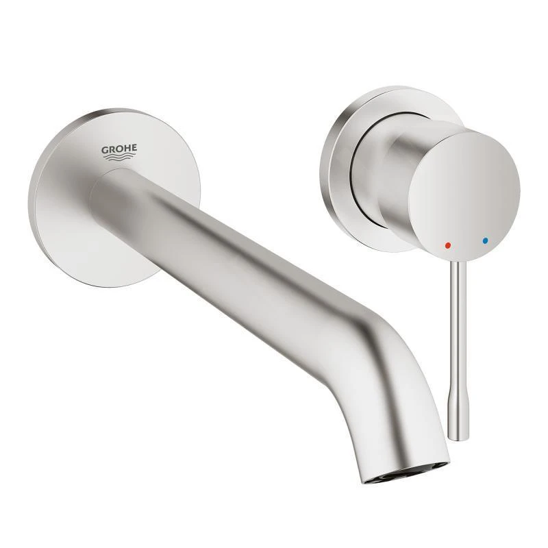Grohe Essence - 2-gats Inbouw Wastafelkraan L, Supersteel 19967DC1 1 Grohe Essence - 2-gats Inbouw Wastafelkraan L, Supersteel 19967DC1