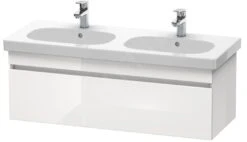 Duravit DuraStyle - Wastafelonderkast 398x1150x453 Mm, 1 Lade, Glanzend Wit DS638602222
