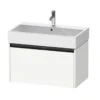 Duravit Ketho.2 - Wastafelkast 440x784x460 Mm, 1 Lade, Mat Wit K25077018180000