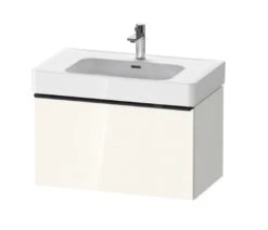 Duravit D-Neo - Wastafelonderkast 440x784x452 Mm, 1 Lade, Glanzend Wit DE4277022220000