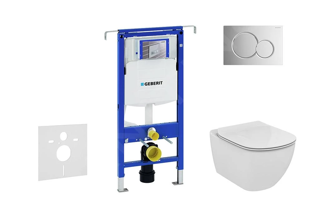 Geberit Duofix - Set Voorwandinstallatie, Toilet En Ideal Standard Tesi Zitting, Bedieningspaneel Sigma01, Aquablade, SoftClose, Glanzend Chroom 111.355.00.5 NU2 1 Geberit Duofix - Set Voorwandinstallatie, Toilet En Ideal Standard Tesi Zitting, Bedieningspaneel Sigma01, Aquablade, SoftClose, Glanzend Chroom 111.355.00.5 NU2