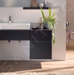 Geberit ICon - Onderbouw Zijkast Met 2 Laden 450x600 Mm, Lava Look 841046000 5 Geberit ICon - Onderbouw Zijkast Met 2 Laden 450x600 Mm, Lava Look 841046000 -Badkamer Luxe 7b45fe5f3189ccffea953c4e