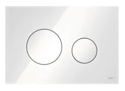 Tece TECEloop - Bedieningsplaat, Wit Glas/wit 9240650