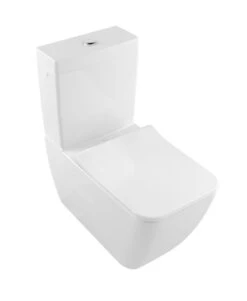 Villeroy & Boch Venticello - Staande Toiletpot, Vario Afvoer, DirectFlush, CeramicPlus, Alpine Wit 4612R0R1