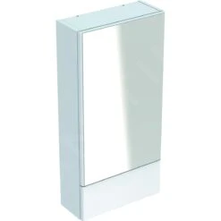 Geberit Selnova Square - Spiegelkast 850x418x176 Mm, 2 Deuren, Glanzend Wit 500.155.01.1
