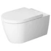 Duravit ME By Starck - Hangend Toilet, Met HygieneGlaze, Wit/mat Wit 2528099000
