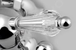 Sapho Kirké - Badkraan, Kristal Hendel, Chroom KI10KC -Badkamer Luxe 7d7d7a19b8f5872b2e8c69b8