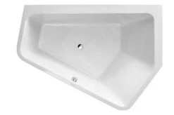 Duravit Paiova 5 - Asymmetrisch Bad, 1900x1400 Mm, Met Paneel, Rechts, Wit 700397000000000