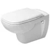 Duravit D-Code - Wandcloset, Rimless, SoftClose Wc Bril, Alpine Wit 45700900A1