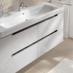 Villeroy & Boch Subway 2.0 - Wastafelkast, 1287x520x449 Mm, Mat Wit A69800MS -Badkamer Luxe 7f49513ceea26a3772ff81b0 1