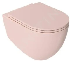 Sapho Isvea - Wc-bril Slim, SoftClose, Zalm Roze 40KF0541I-S -Badkamer Luxe 7f5e59f4e58a169fedaeaebd