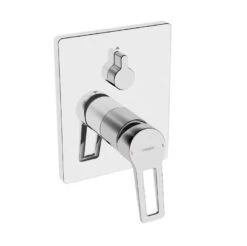 Hansa Twist - Inbouw Badkraan, Met Omstelkraan Voor 2 Functies, Chroom 89843085