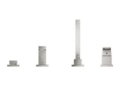 Grohe Eurocube - Badrandcombinatie, 4-gats installatie, Supersteel 19897DC1 8 Grohe Eurocube - Badrandcombinatie, 4-gats installatie, Supersteel 19897DC1 -Badkamer Luxe 811bdc0b2a615e3b25dc4bb1