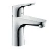 Hansgrohe Focus E2 - Wastafelkraan Met Waste, LowFlow 3,5 L/min, Chroom 31603000