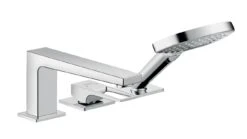 Hansgrohe Metropol - 3-gats Badrandcombinatie, Chroom 74551000