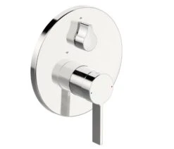 Hansa Loft - Inbouw Badkraan, Met Omstelkraan Voor 2 Functies, Chroom 87729003