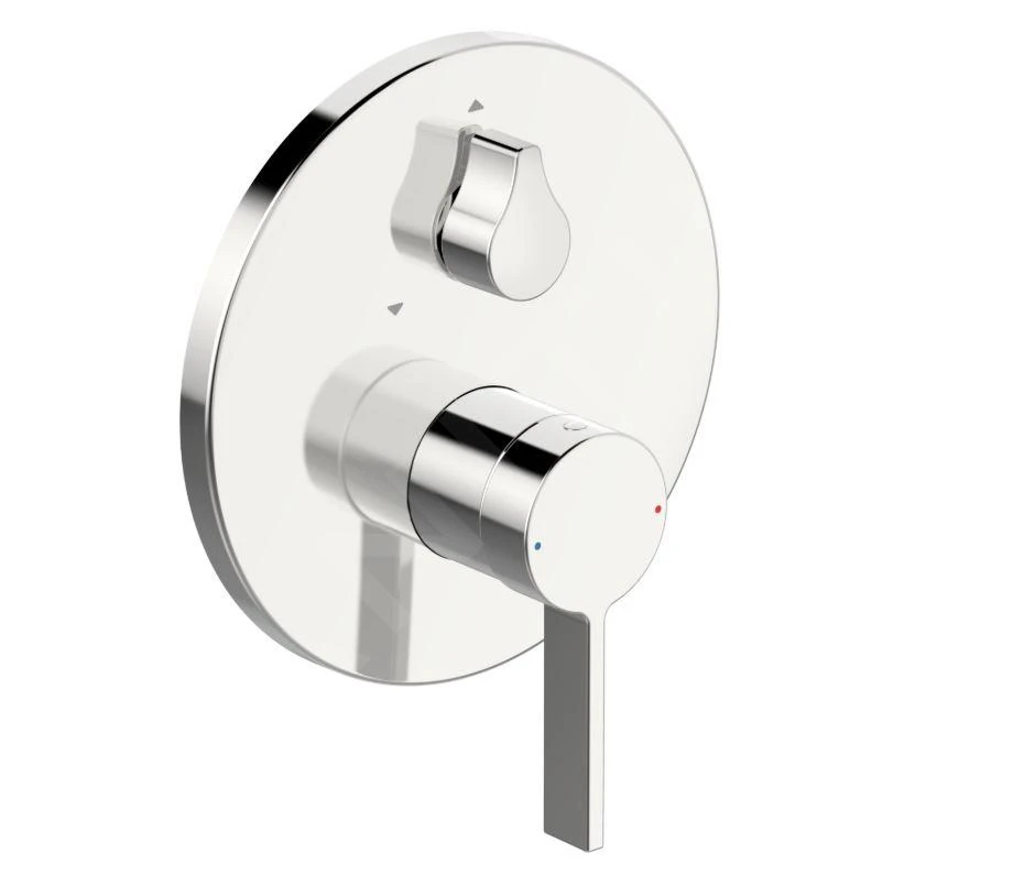 Hansa Loft - Inbouw Badkraan, Met Omstelkraan Voor 2 Functies, Chroom 87729003 1 Hansa Loft - Inbouw Badkraan, Met Omstelkraan Voor 2 Functies, Chroom 87729003