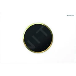 Geberit Sigma10 - Bedieningsplaat, Elektronisch, Dual Flush Spoeling, Batterij, Wit/goud Look 115.908.KK.1