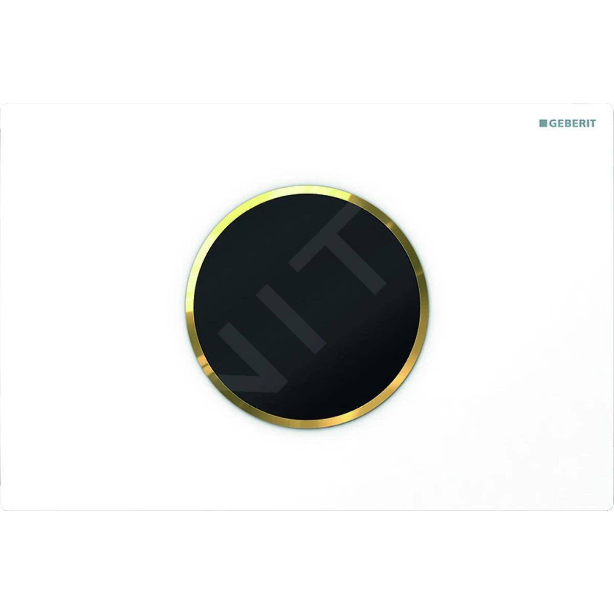 Geberit Sigma10 - Bedieningsplaat, Elektronisch, Dual Flush Spoeling, Batterij, Wit/goud Look 115.908.KK.1 1 Geberit Sigma10 - Bedieningsplaat, Elektronisch, Dual Flush Spoeling, Batterij, Wit/goud Look 115.908.KK.1