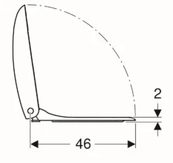Geberit Citterio - WC Bril Met Softclose, Wit 500.540.01.1 -Badkamer Luxe 82f6edca63d35724caa311ee