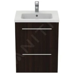 Ideal Standard I.Life S - Wastafelonderkast, 500x375x630 Mm, 2 Laden, Coffee Eiken T5291NW -Badkamer Luxe 836c90b41cc9aa18d4ad4f65