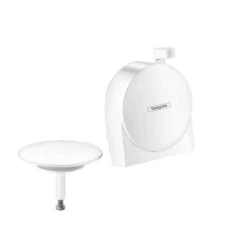 Hansgrohe Exafill S - Afbouwdeel S Badvul-, Overloop- En Afvoergarnituur, Mat Wit 58117700