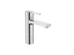 Roca Naia - Wastafelkraan Met Waste Click-Clack, Cold Start, Chroom A5A3996C00