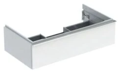 Geberit ICon - Wastafelonderkast 888x247x476 Mm, 1 Lade, Glanzend Wit 502.312.01.2